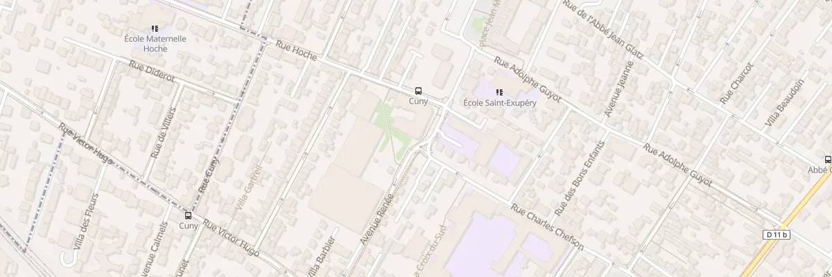 Plan du 93 Rue Charles Chefson à Bois-Colombes