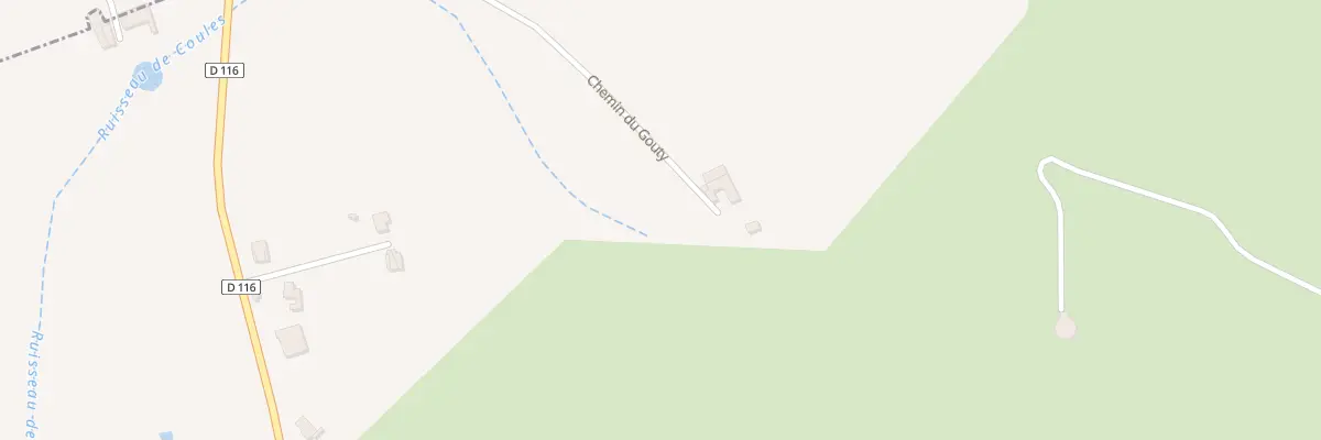 Plan du 5089 Le Gouty à Saussenac