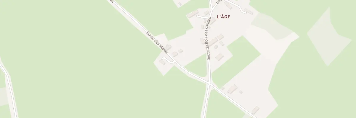Plan du 19 Lage à Saint-Loup