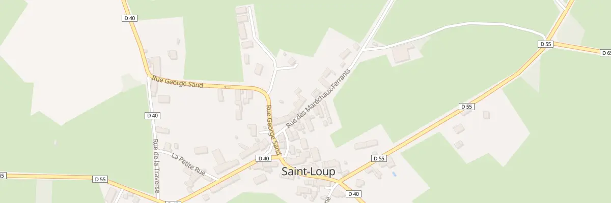 Plan du 11 Rue des Maréchaux-Ferrants à Saint-Loup