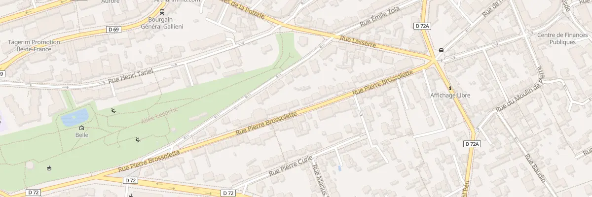 Plan du 38 Rue Pierre Brossolette à Issy-les-Moulineaux