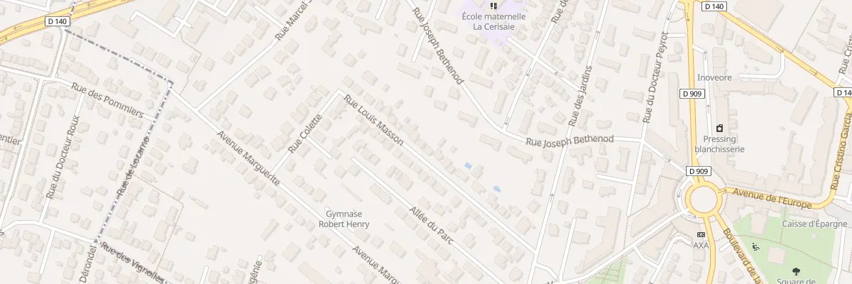 Plan du 24 Rue Louis Masson à Eaubonne