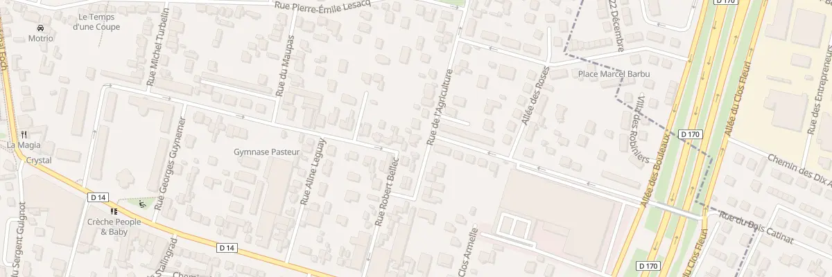 Plan du 7 Rue de l’agriculture à Sannois