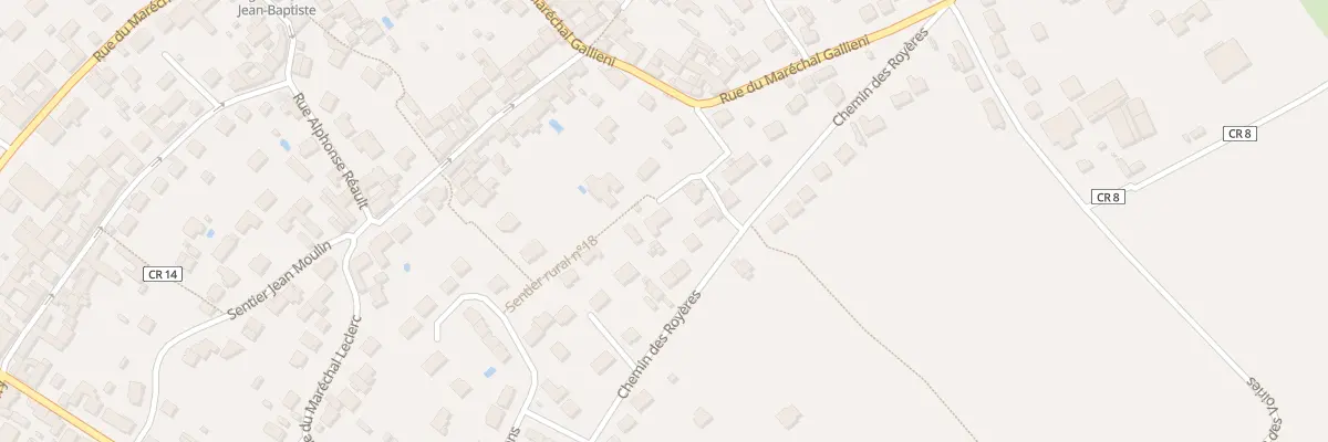 Plan du 6 Sen des Rotoirs à Leuville-sur-Orge