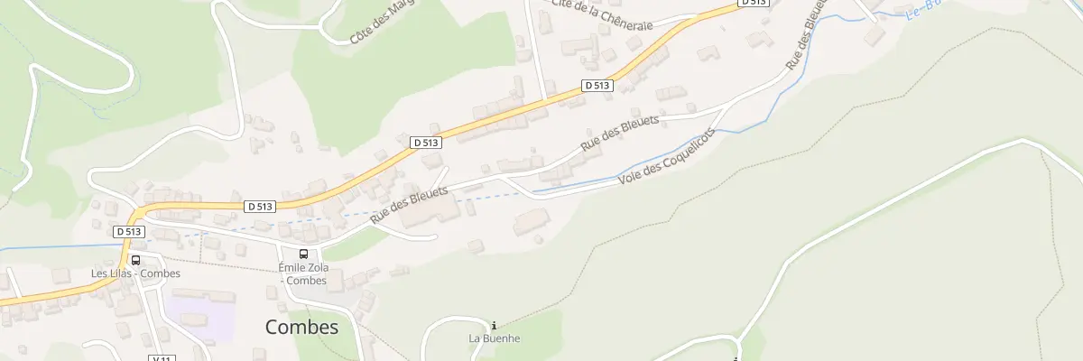 Plan du Banel Est à Aubin
