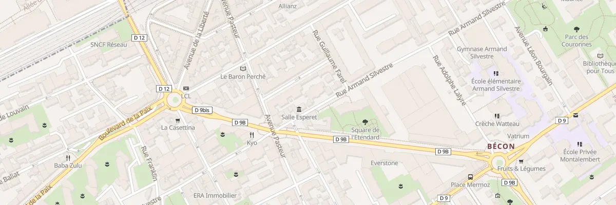 Plan du 129 Rue Armand Silvestre à Courbevoie