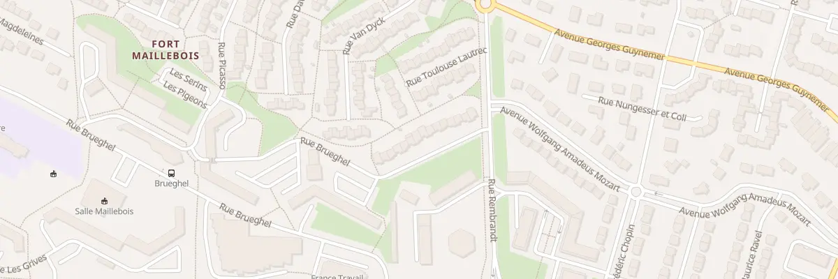 Plan du 9 Rue Brueghel à Longuenesse
