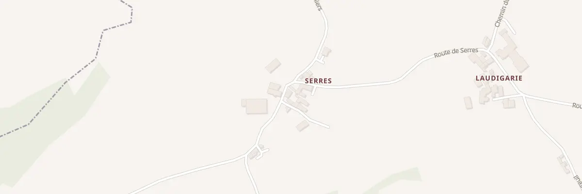 Plan du 5059 Serres à Cabanès