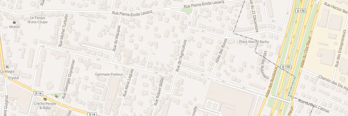 Plan du 11 Rue de l’agriculture à Sannois