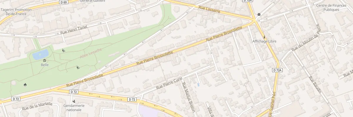 Plan du 43 Rue Pierre Brossolette à Issy-les-Moulineaux