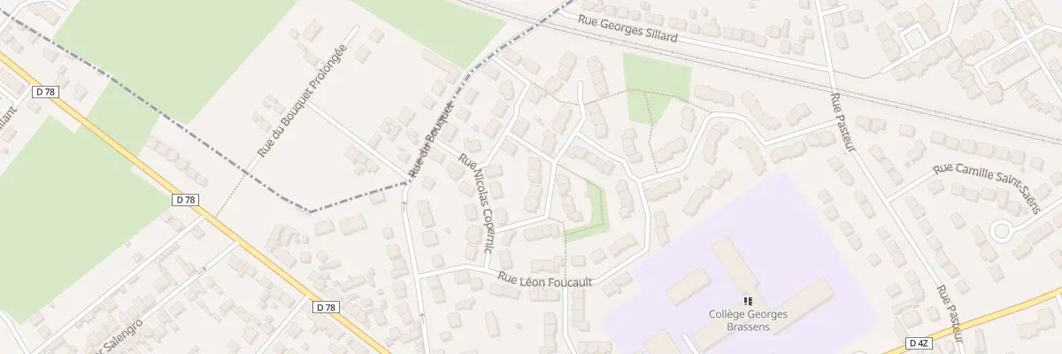 Plan du 5 Rue du Dr Emile Roux à Persan
