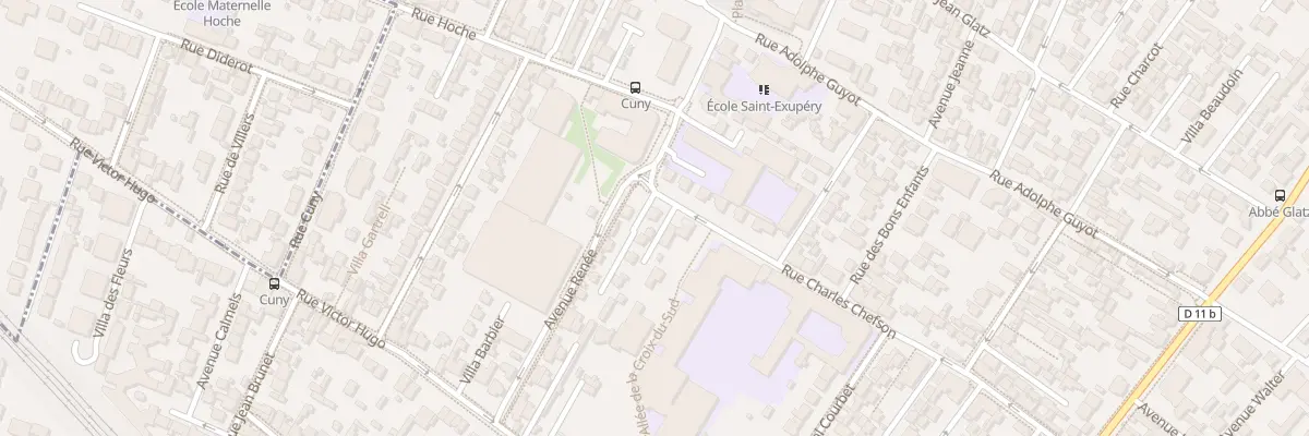 Plan du 87 Rue Charles Chefson à Bois-Colombes