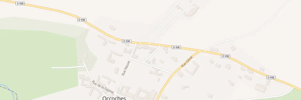 Plan du 77 Rte d’Auxi à Occoches