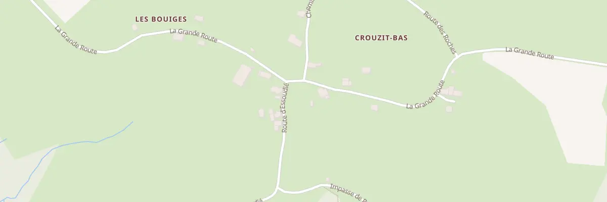 Plan du 5248 Crouzit Bas à Chalvignac