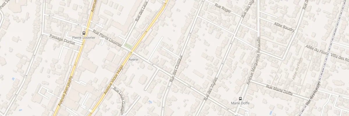 Plan du 37 Rue des Closiaux à Clamart