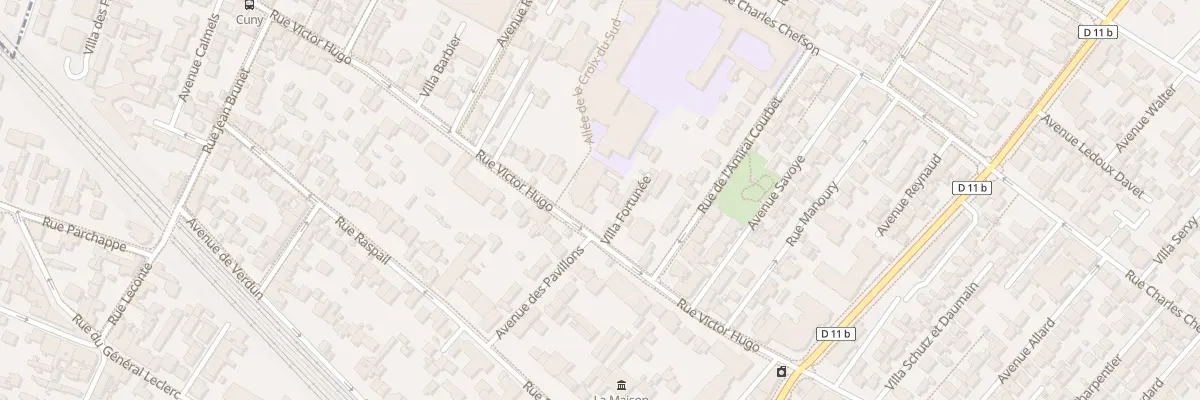 Plan du 84 Rue Victor Hugo à Bois-Colombes
