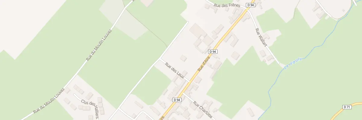 Plan du 37 Rue d’Aire à Heuchin
