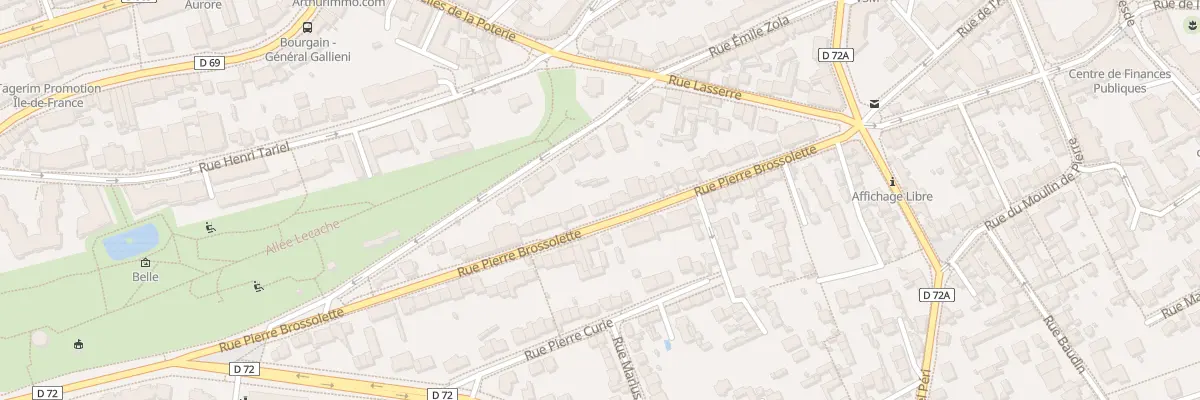 Plan du 34 Rue Pierre Brossolette à Issy-les-Moulineaux