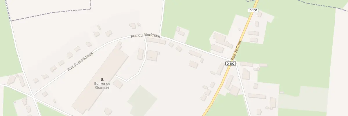 Plan du 3 Rue du Blockhaus à Siracourt