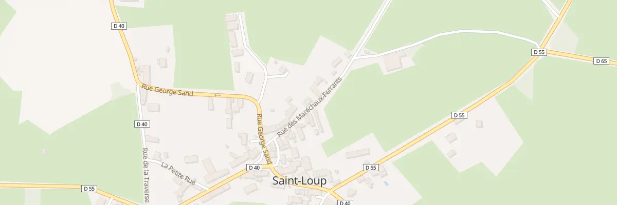 Plan du 13 Rue des Maréchaux-Ferrants à Saint-Loup