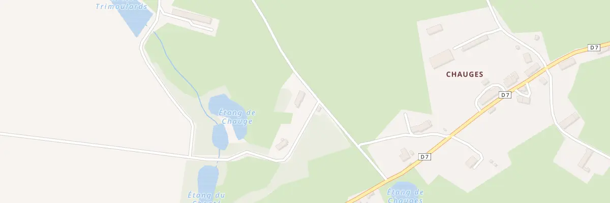 Plan de La Rouette à Bord-Saint-Georges