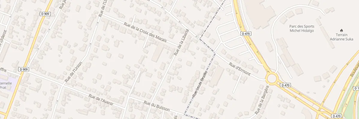 Plan du 26 Rue de la Liberte à Sannois