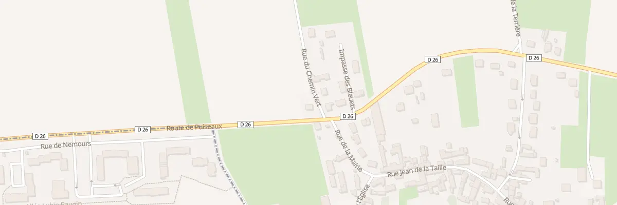 Plan du 1 Rue du Chemin Vert à Bondaroy