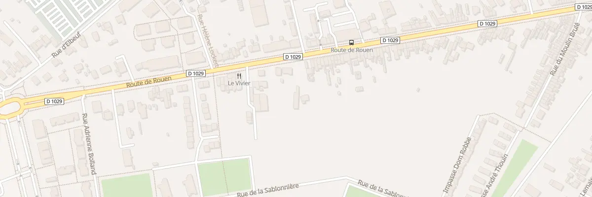 Plan du 543 Rue de Rouen à Amiens