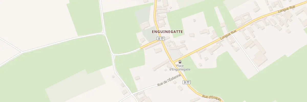 Plan du 2 Rue de Thérouanne à Enquin-lez-Guinegatte