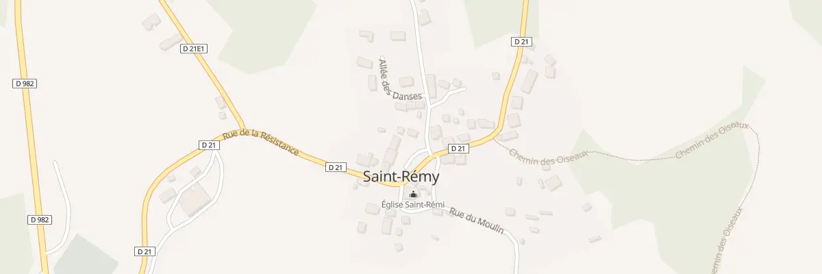 Plan du 1 Rue du Chateau d’Eau à Saint-Rémy