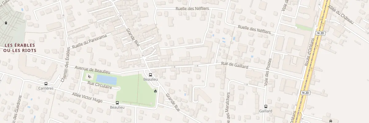 Plan du 9 Rue de Gaillard à La Ville-du-Bois