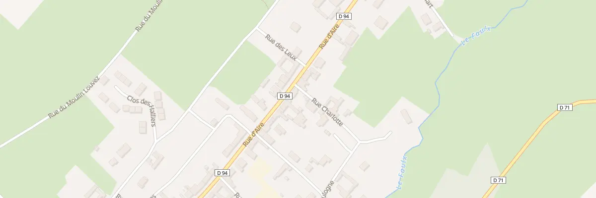 Plan du 24 Rue d’Aire à Heuchin