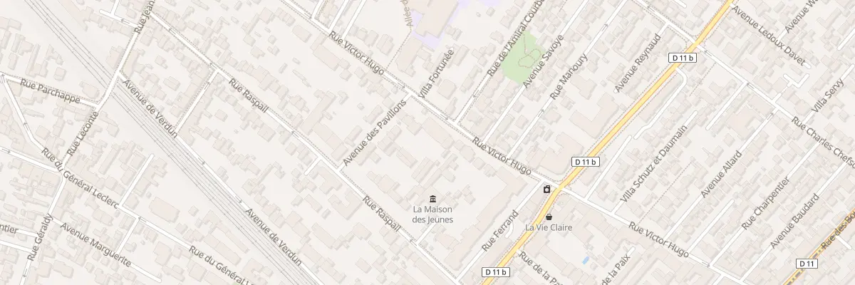 Plan du 63B Rue Victor Hugo à Bois-Colombes