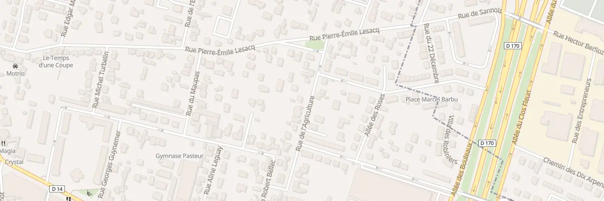 Plan du 17 Rue de l’agriculture à Sannois