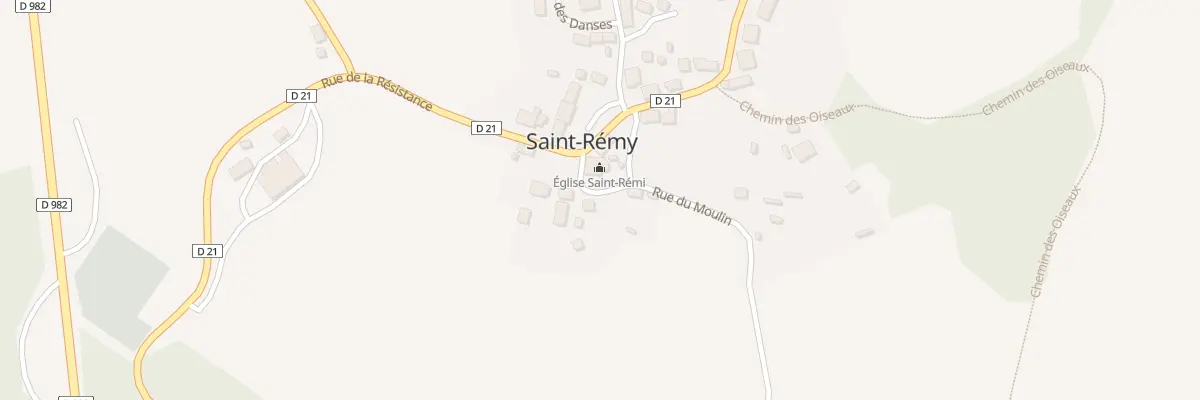 Plan du 5028 Le Bourg à Saint-Rémy