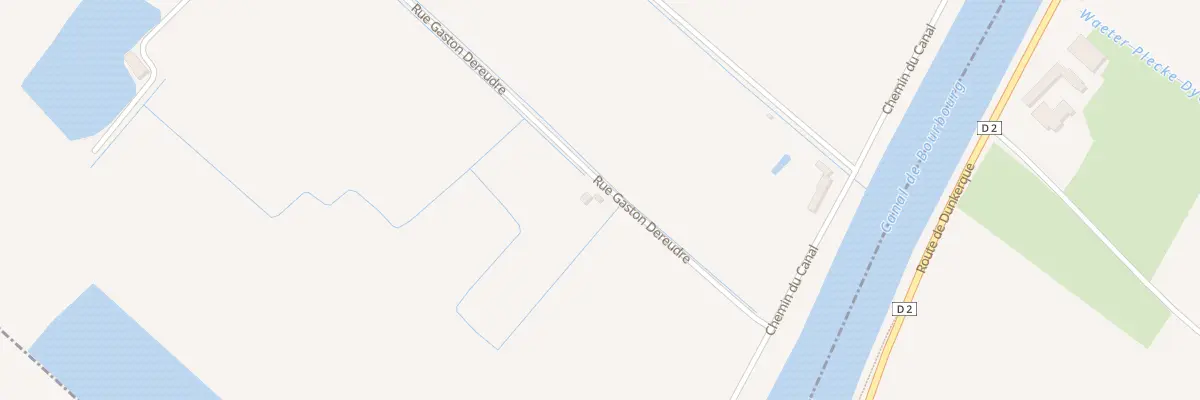 Plan du 5228 Rue Gaston Dereudre à Loon-Plage