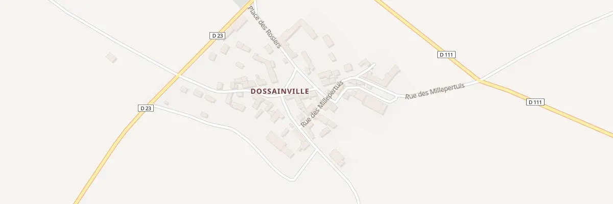 Plan du 2 Pl des Rosiers à Césarville-Dossainville