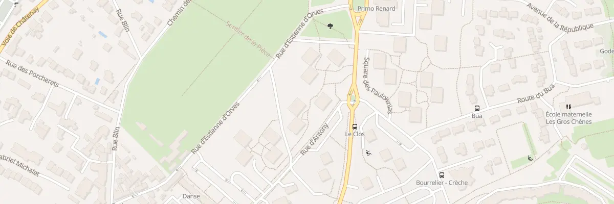 Plan du 4 Sq des Poètes à Verrières-le-Buisson