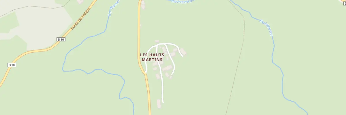 Plan du 5096 Les Hauts Martins à Pontcharraud