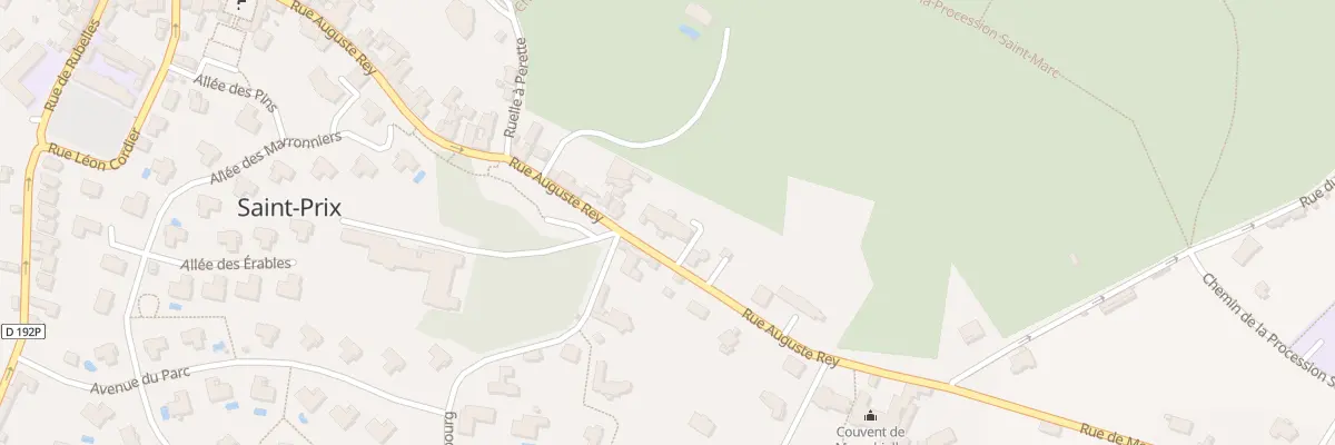 Plan du 2T Rue Auguste Rey à Saint-Prix