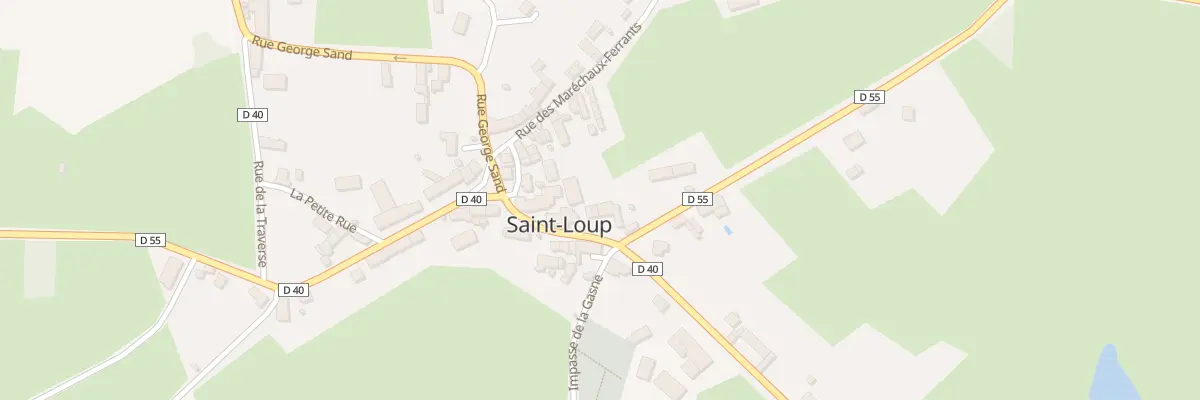 Plan du 4 Pl de l’Église à Saint-Loup