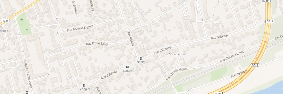 Plan du 127 Rue d’Epinay à Argenteuil