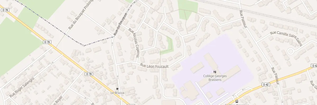 Plan du 8 Rue du Dr Emile Roux à Persan