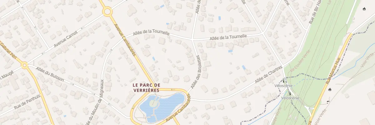 Plan du 30 All des Briolettes à Verrières-le-Buisson