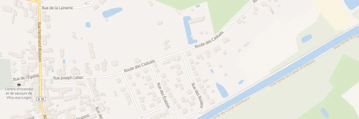 Plan du 2 Rue des Rosiers à Vitry-aux-Loges
