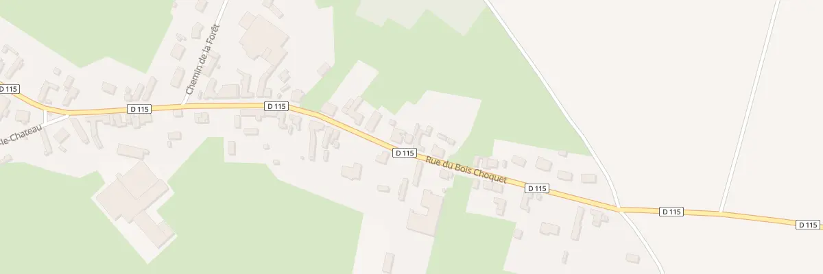 Plan du 39 Rue du Bois Choquet à Bonnières