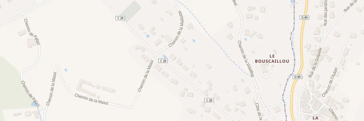 Plan du 54 Che de la Bernadié à Castres