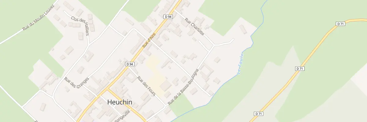 Plan du 3 Rue des Escarbottes à Heuchin