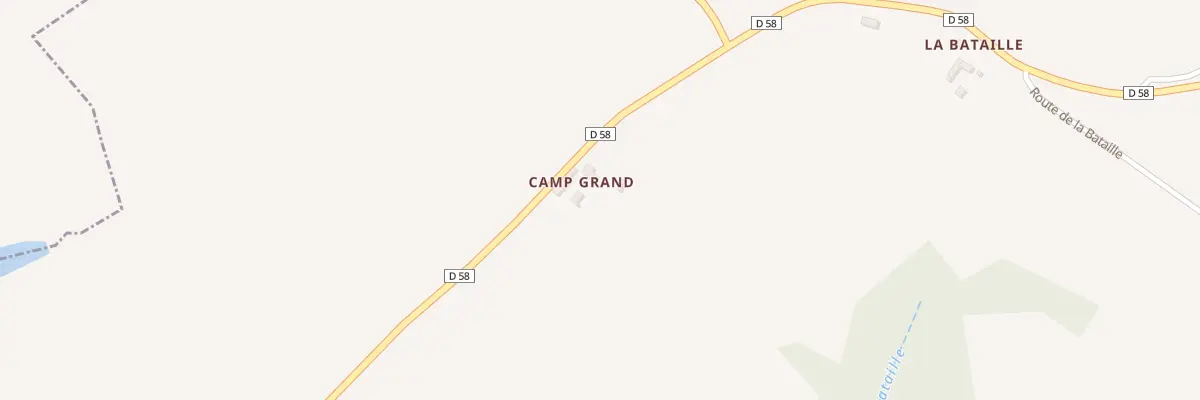 Plan du 5170 Camp Grand à Crespin