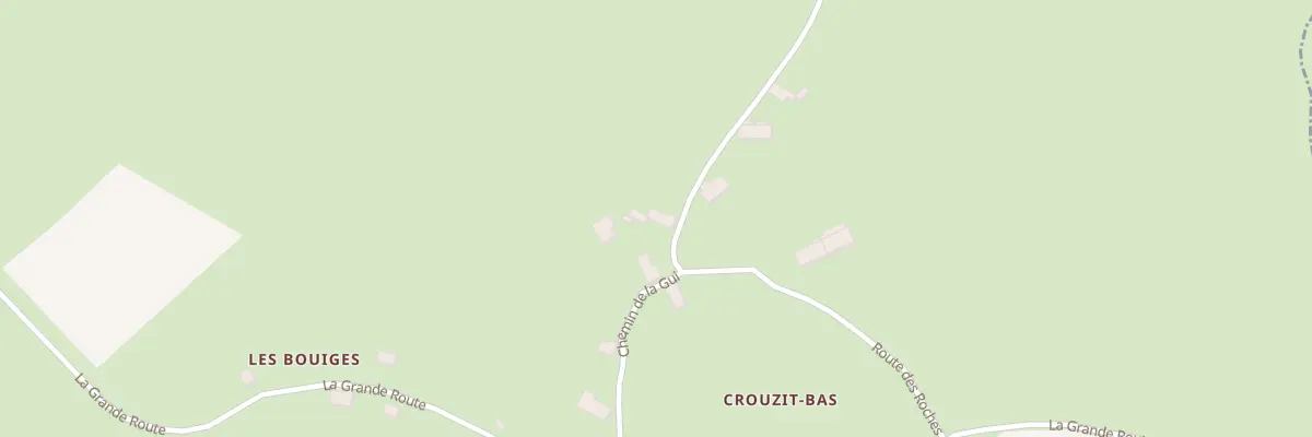 Plan du 5256 Crouzit Bas à Chalvignac